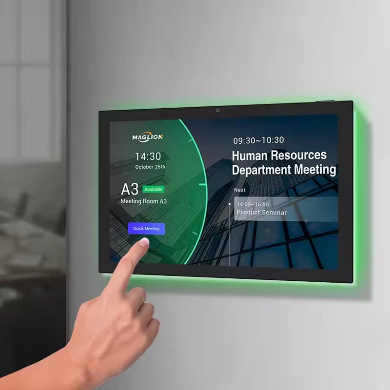 10.1'' Duvar İçi Akıllı Ev Kontrol Paneli | Android 13 POE GOOGLE ASİSTAN - Tamekipman