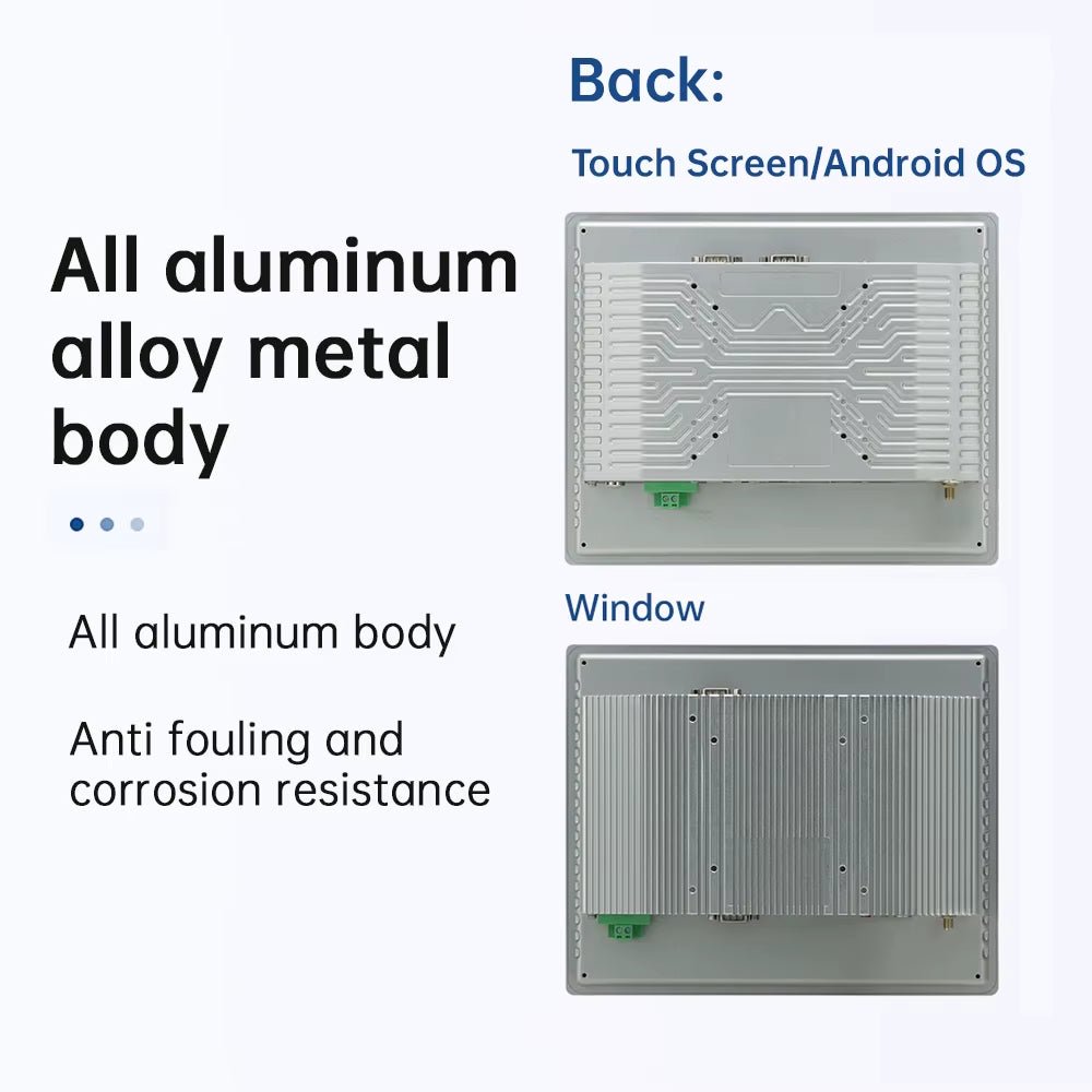 8 - 21.5'' Endüstriyel Panel PC | IP65 Ön Su Geçirmez Gömülü PCAP Dokunmatik Ekran - Tamekipman