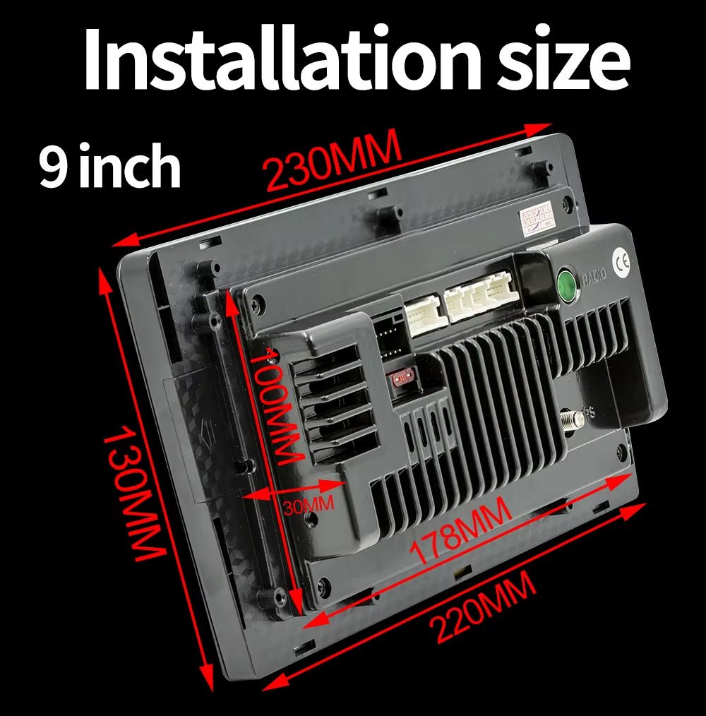 9” Android 13 Double Teyp CarPlay Android Auto 2+32GB IPS Ekran - Tamekipman