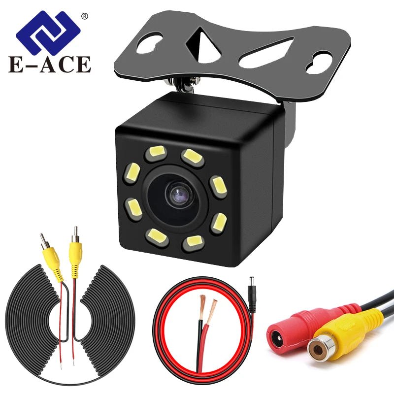 Araç İçi Kayıt Cihazı (DVR) için 140° Geniş Açılı, Su Geçirmez Arka Kamera - Gelişmiş HD Gece Görüşü ve Park İzleme Desteği - Tamekipman