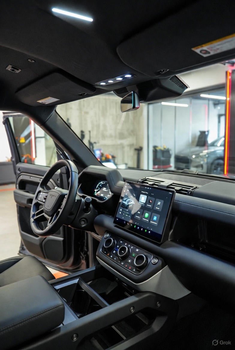 Defender L663 2020 - 2025 11.4” Tesla Ekran Android CarPlay - Tamekipman