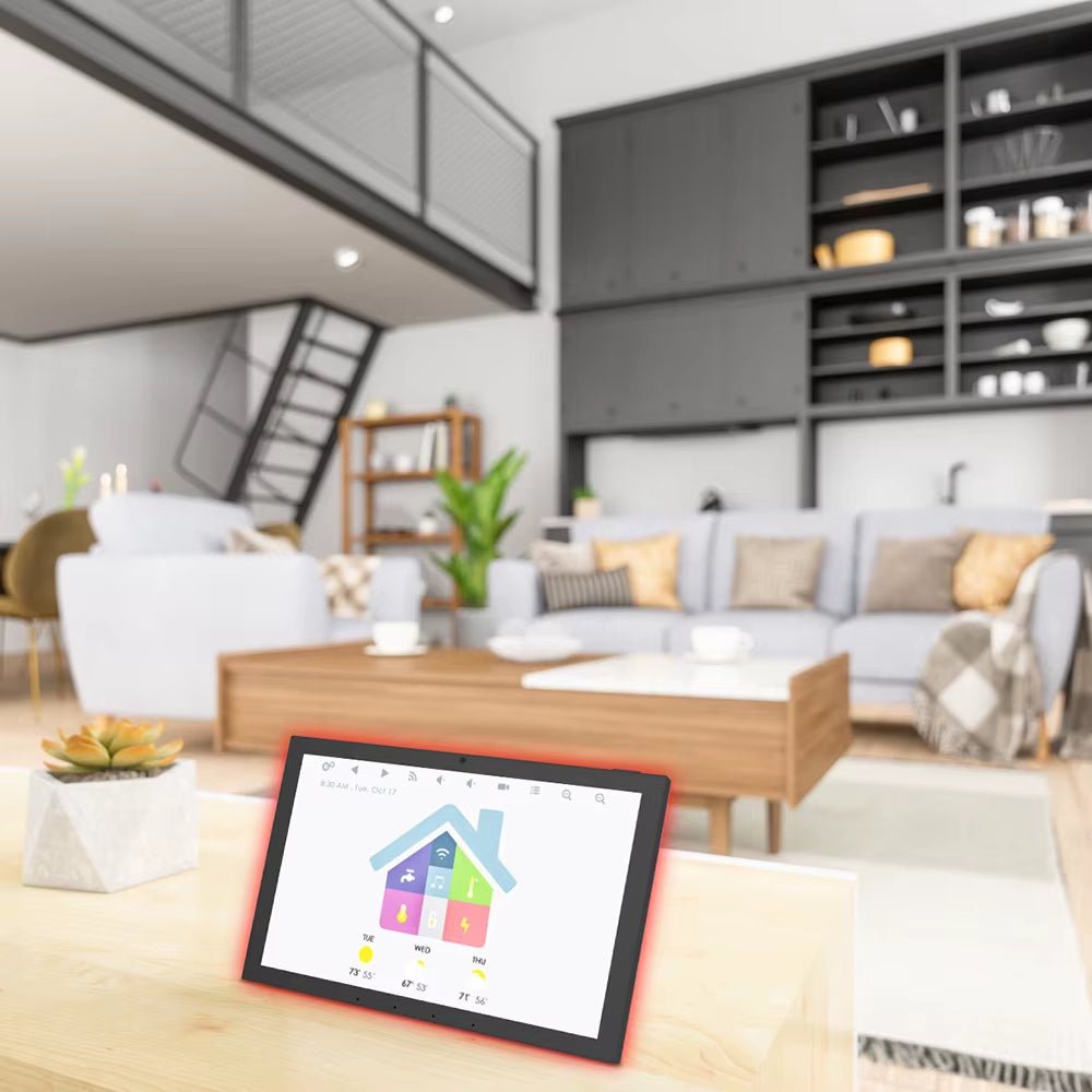 Dokunmatik Ekranlı 10.1 İnç Android Akıllı Ev Kontrol Paneli, 4GB RAM, Wifi 6, RJ45, Poe, Rs232, RS48, Yazılım Dahil Değildir. - Tamekipman