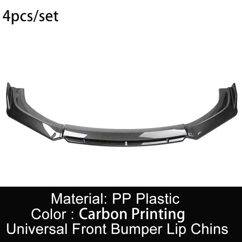 For Audi A5 S5 A4 A6 A7 2012 2023 2014 2015 2016 Front Lip Chin Bumper Spoiler Splitter Bodykit Diffuser Trim Cars Accessories - Tamekipman