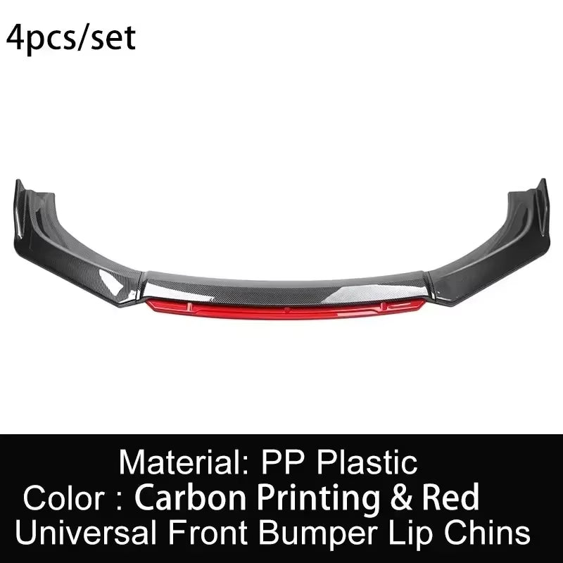 For Audi A5 S5 A4 A6 A7 2012 2023 2014 2015 2016 Front Lip Chin Bumper Spoiler Splitter Bodykit Diffuser Trim Cars Accessories - Tamekipman