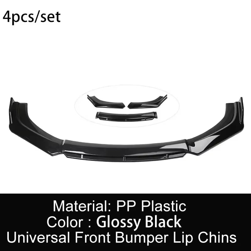 For Audi A5 S5 A4 A6 A7 2012 2023 2014 2015 2016 Front Lip Chin Bumper Spoiler Splitter Bodykit Diffuser Trim Cars Accessories - Tamekipman