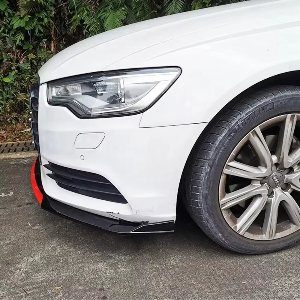 For Audi A5 S5 A4 A6 A7 2012 2023 2014 2015 2016 Front Lip Chin Bumper Spoiler Splitter Bodykit Diffuser Trim Cars Accessories - Tamekipman