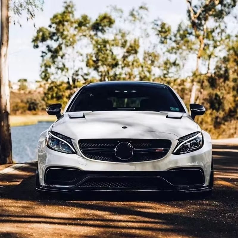 Mercedes W205 C63 C63S AMG Karbon Fiber Kaput 2015 - 2021 Gerçek Carbon - Tamekipman