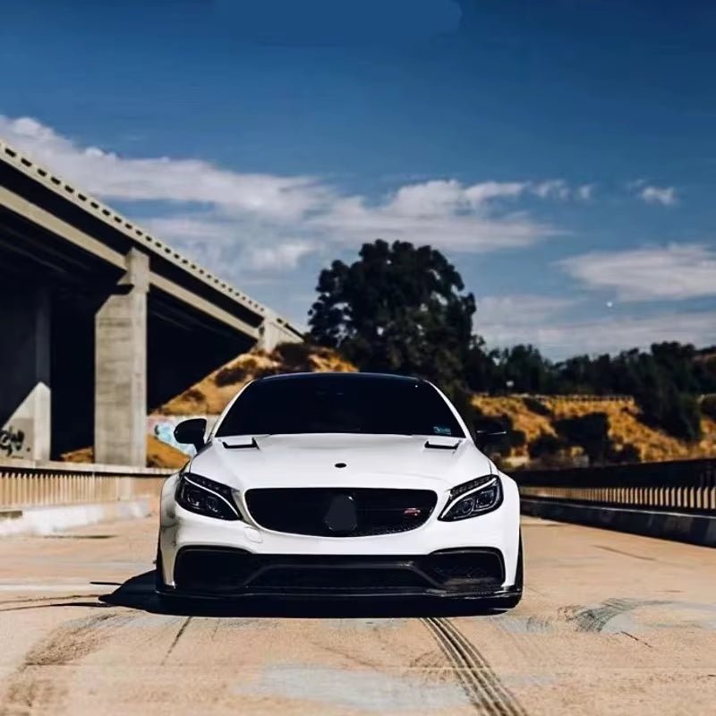 Mercedes W205 C63 C63S AMG Karbon Fiber Kaput 2015 - 2021 Gerçek Carbon - Tamekipman