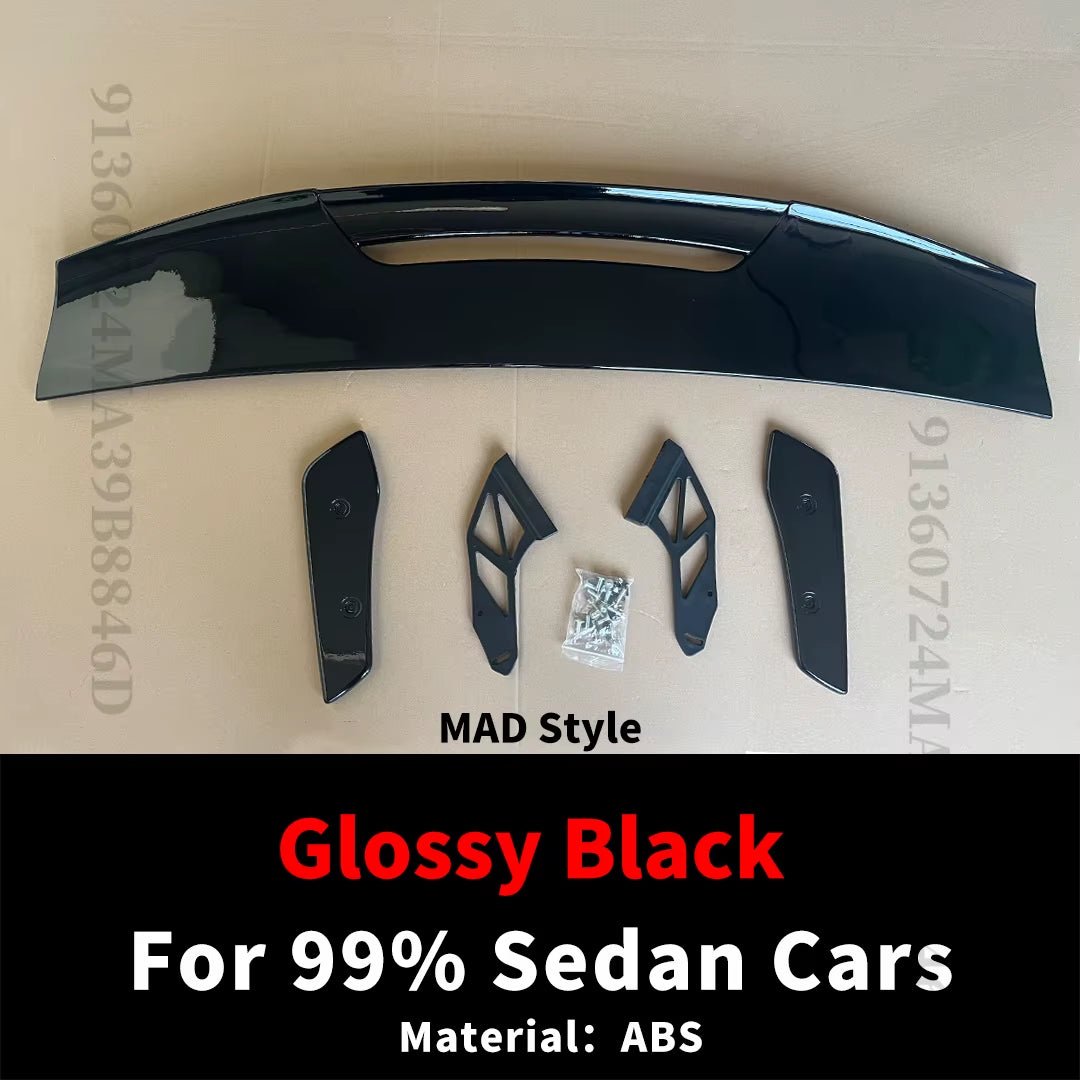 Üniversal GT GTR Bagaj Spoyler Kanadı | Spor Yarış Tipi Tuning Body Kit Modifikasyon - Tamekipman