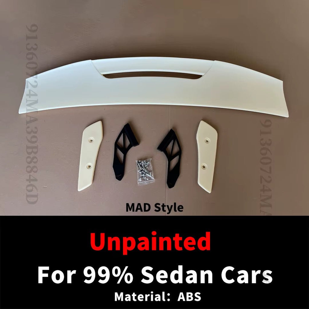 Üniversal GT GTR Bagaj Spoyler Kanadı | Spor Yarış Tipi Tuning Body Kit Modifikasyon - Tamekipman