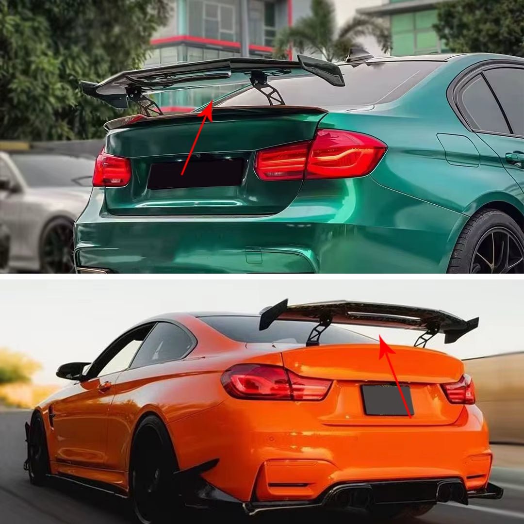 Üniversal GT GTR Bagaj Spoyler Kanadı | Spor Yarış Tipi Tuning Body Kit Modifikasyon - Tamekipman