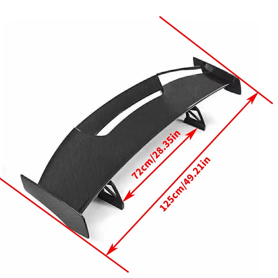 Üniversal GT GTR Bagaj Spoyler Kanadı | Spor Yarış Tipi Tuning Body Kit Modifikasyon - Tamekipman
