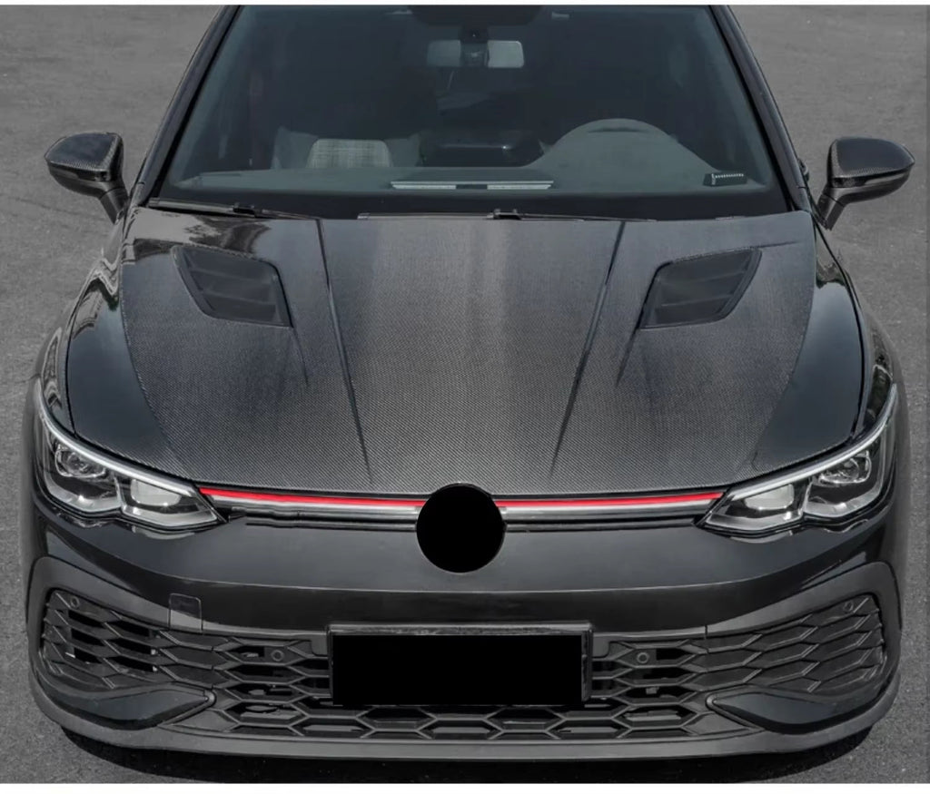 Volkswagen Golf 8 GTI R - Line Karbon Fiber Kaput Motor Kaputu - Tamekipman