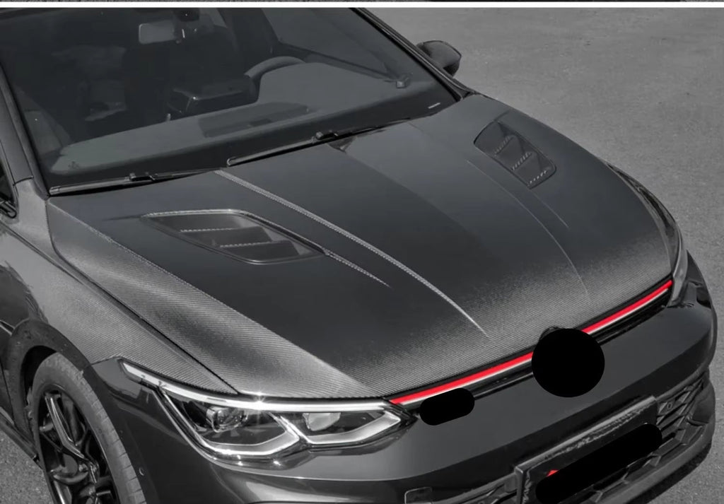 Volkswagen Golf 8 GTI R - Line Karbon Fiber Kaput Motor Kaputu - Tamekipman